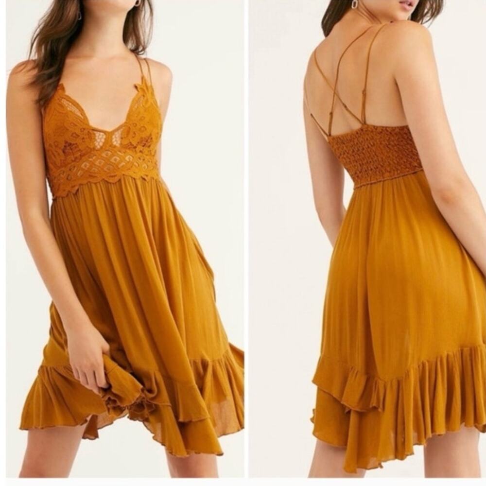 Free People Adella swing dress size xs